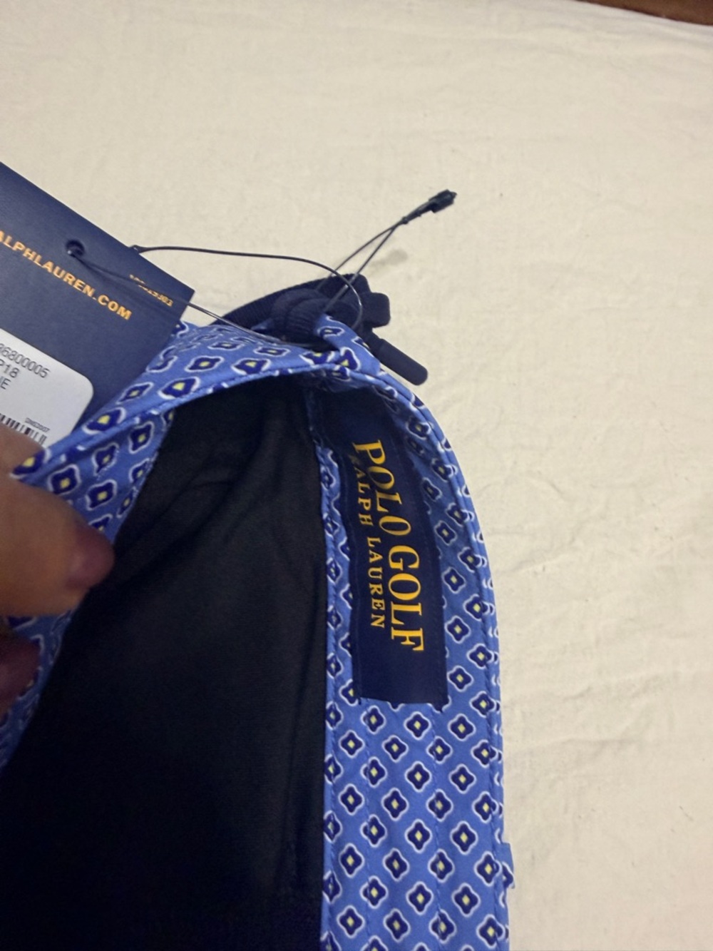 Ralph Lauren Blue Geometric Print Hybrid Shorts - Picture 4 of 7